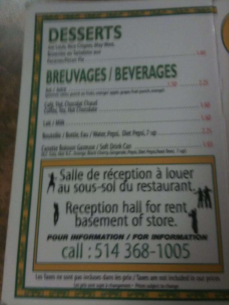 Menu of Dilallo Burger Original 1929 photo4