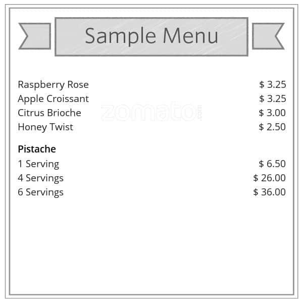 Menu of Duo Patisserie & Cafe photo2