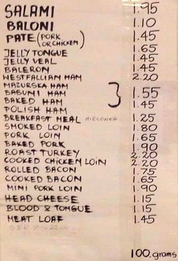 Menu of Baltyk Delicatessen photo2