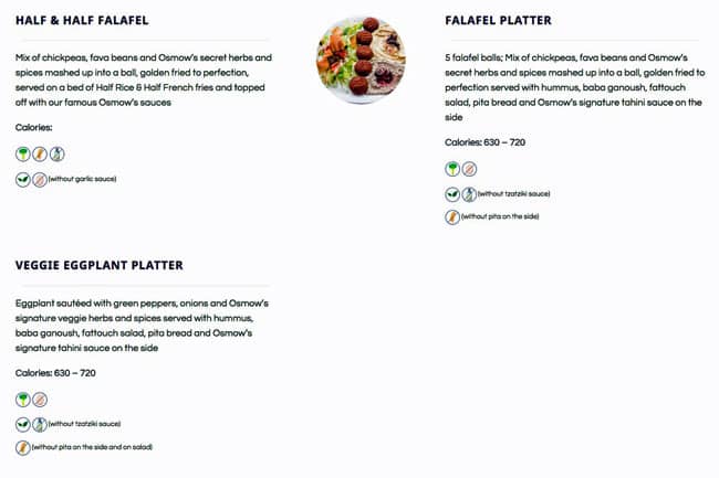 Menu of Osmow’s photo11