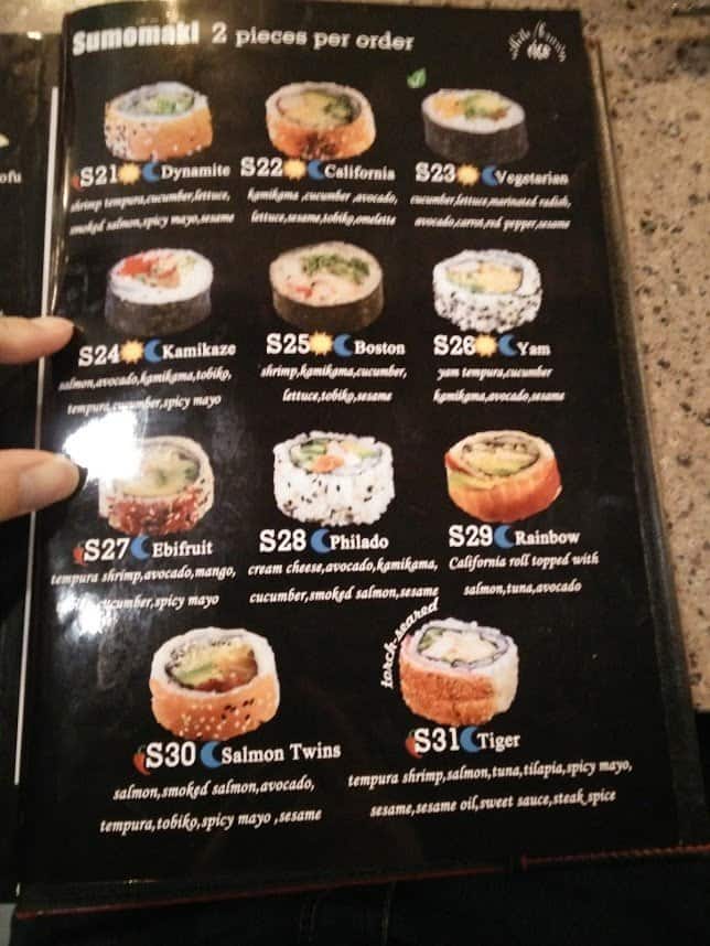 Menu of Lava Rock Grille & Sushi photo7