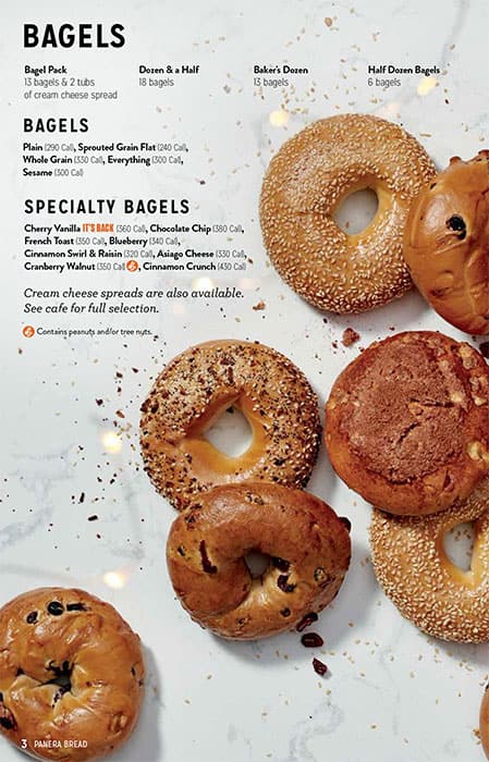 Menu of Panera Bread photo4