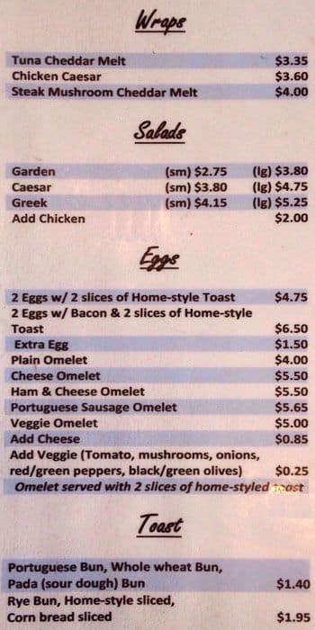 Menu of Caldense Bakery photo3