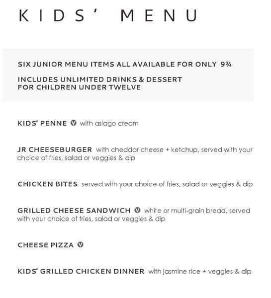 Menu of Moxie’s Grill & Bar photo11