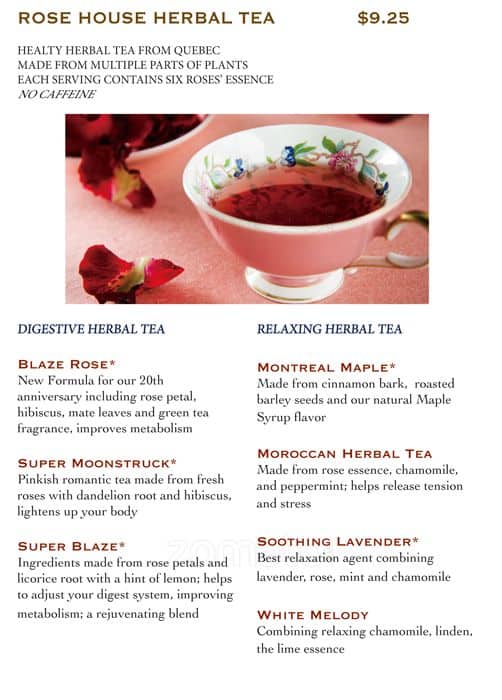 Menu of Rose House photo13