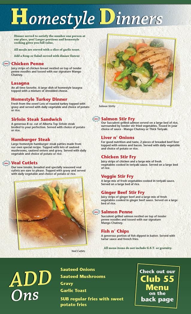 Menu of Albert’s Family Restaurant photo5