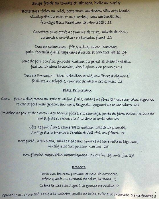 Menu of The Village House photo5