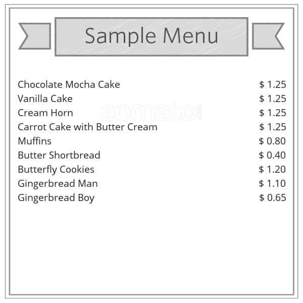 Menu of New Amsterdam Bakery photo2