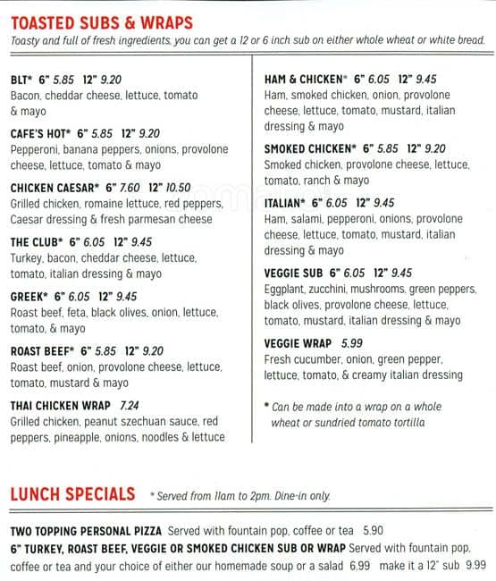 Menu of Pepperoni Cafe photo5