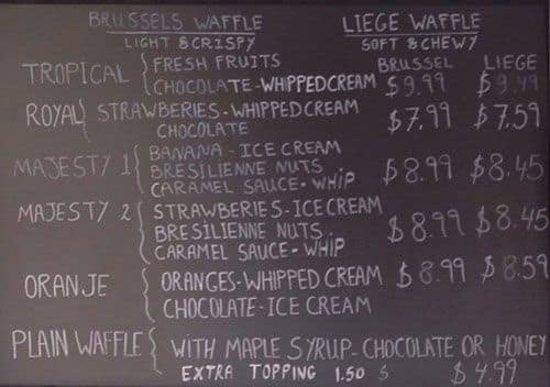 Menu of Le Petit Belge photo3