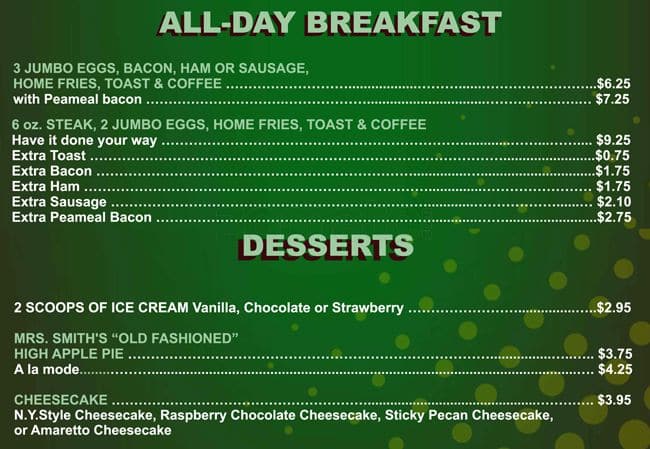 Menu of The Fossil & Haggis photo10