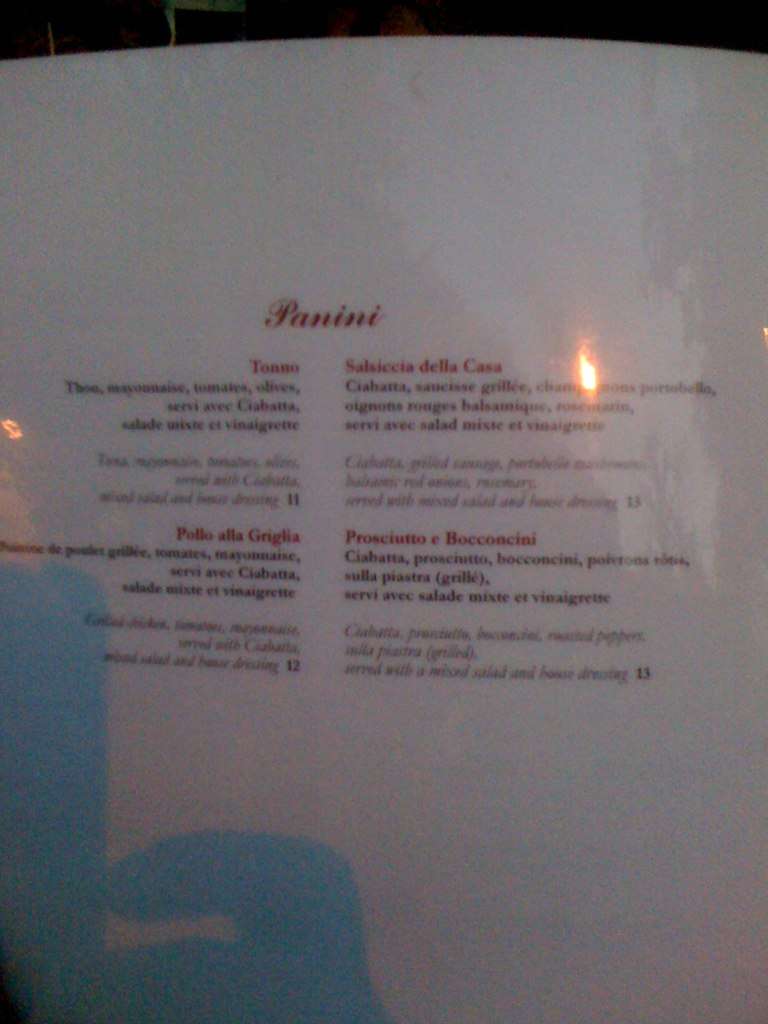 Menu of Cafe international photo4