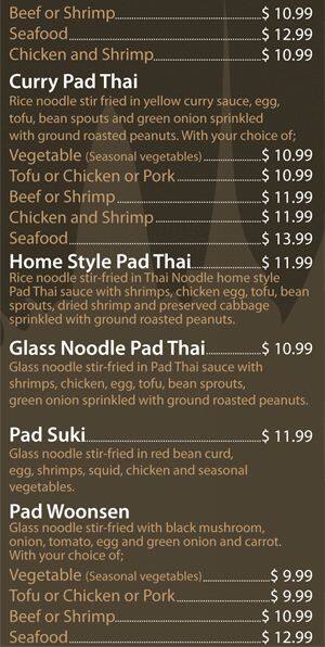 Menu of Thai Noodle photo7