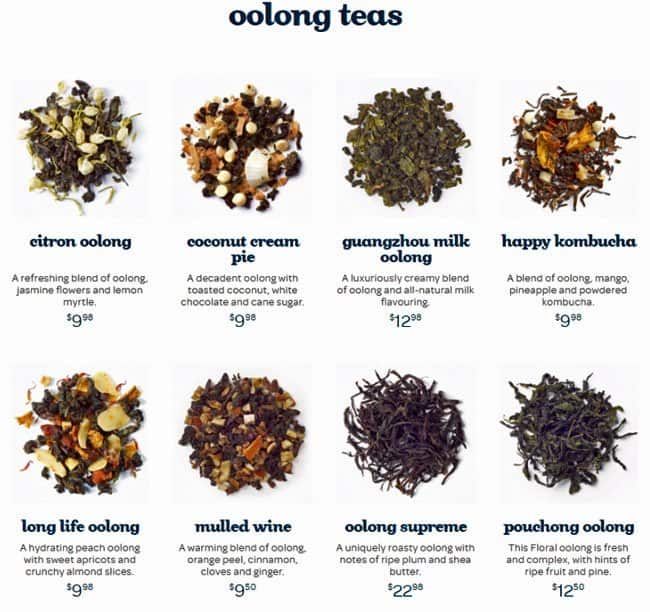 Menu of David’s Tea photo27