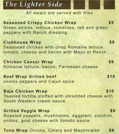 Menu of West Shore Bar & Grill photo7