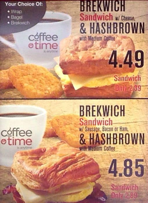 Menu of Coffee Time photo5