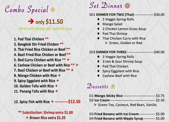 Menu of Evergreen photo4