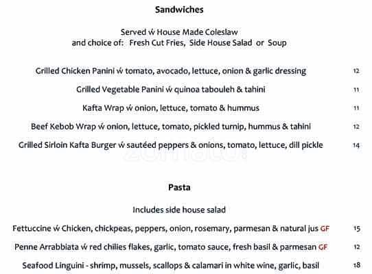 Menu of Caveau Méditerranéen photo5