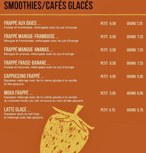 Menu of Cacao 70 photo20