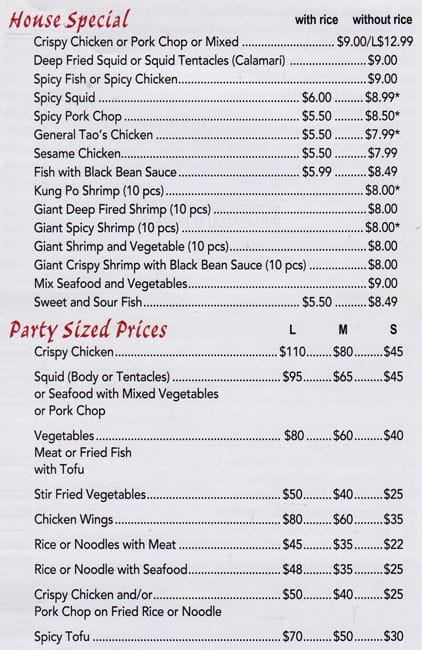 Menu of Sinopino photo5