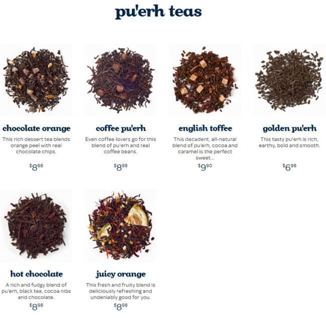 Menu of David’s Tea photo33