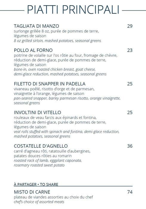 Menu of Restaurant Épik photo3