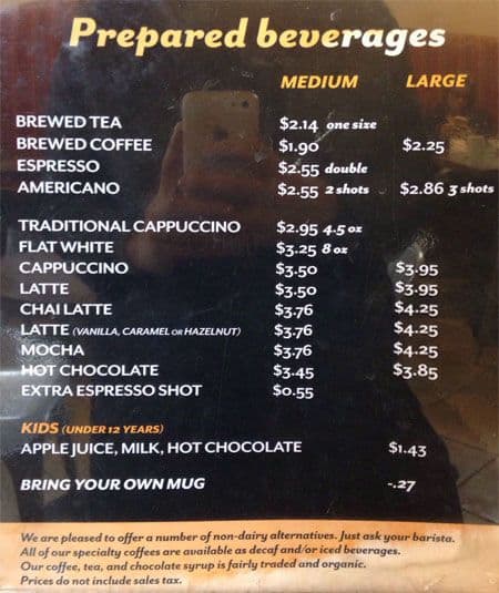Menu of Bridgehead photo2