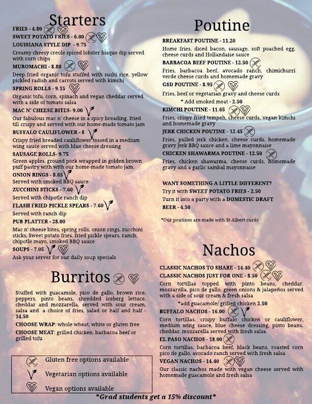 Menu of Café Nostalgica photo3