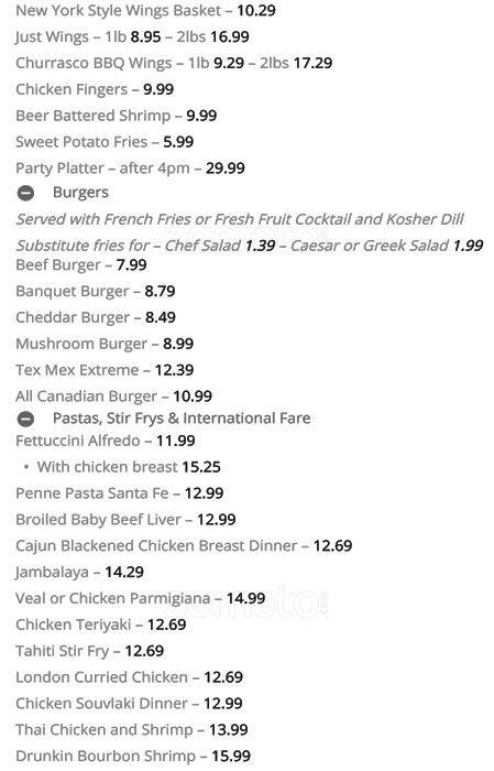 Menu of Tapps photo4