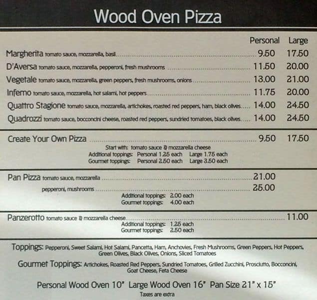 Menu of Nino D’Aversa Bakery photo2