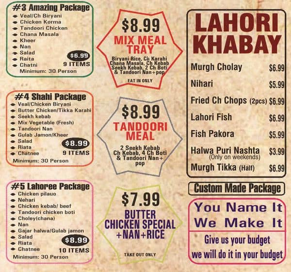 Menu of Shahi Karahi photo9