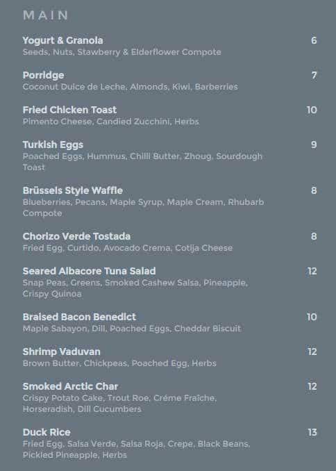 Menu of Clementine photo2