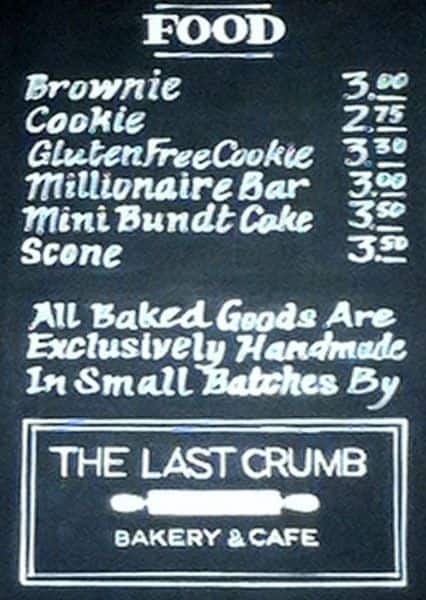 Menu of West Elm Market photo3