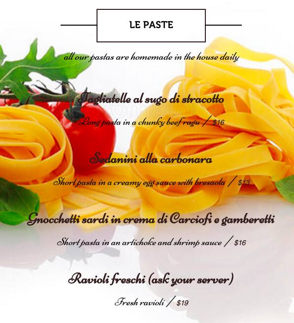 Menu of Rione XI photo5