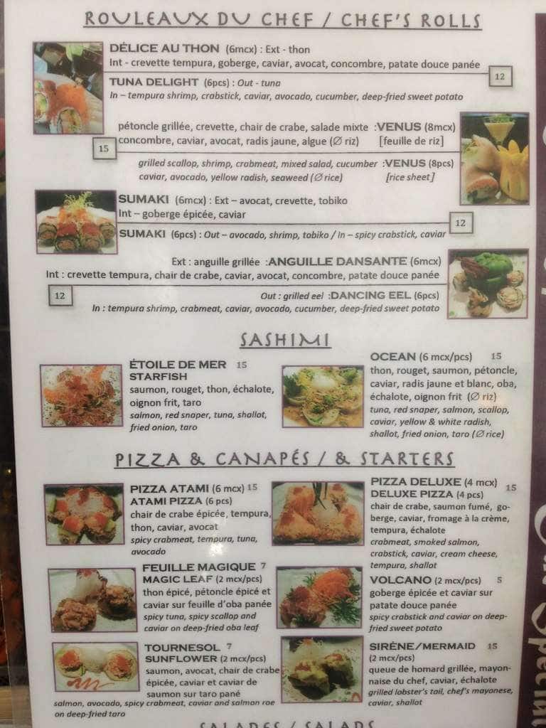 Menu of Atami photo4