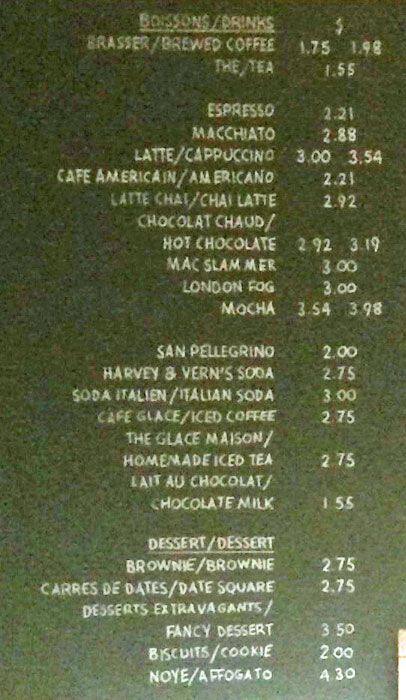 Menu of Café Alt photo4