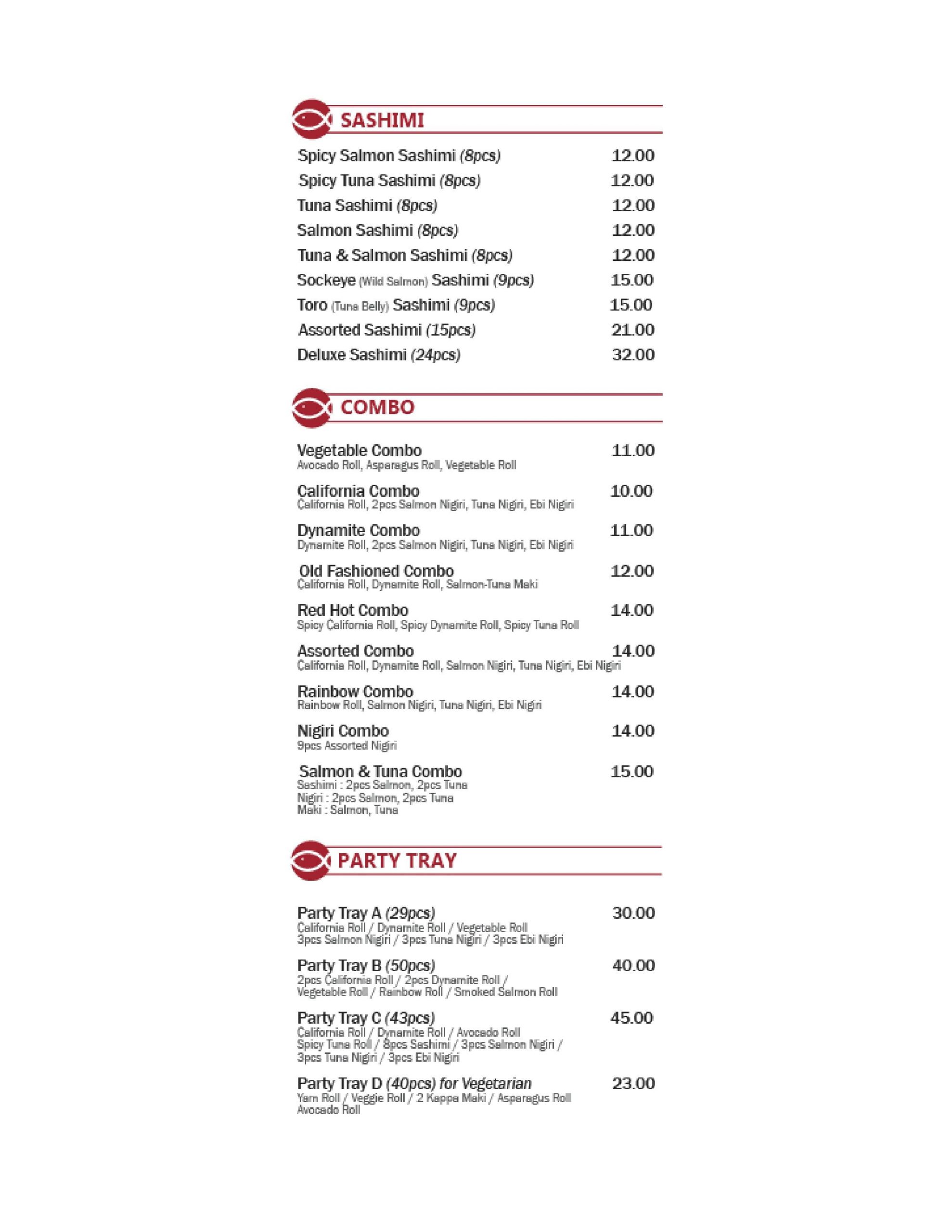 Menu of KoJan Sushi Restaurant photo7