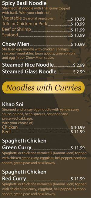 Menu of Thai Noodle photo9