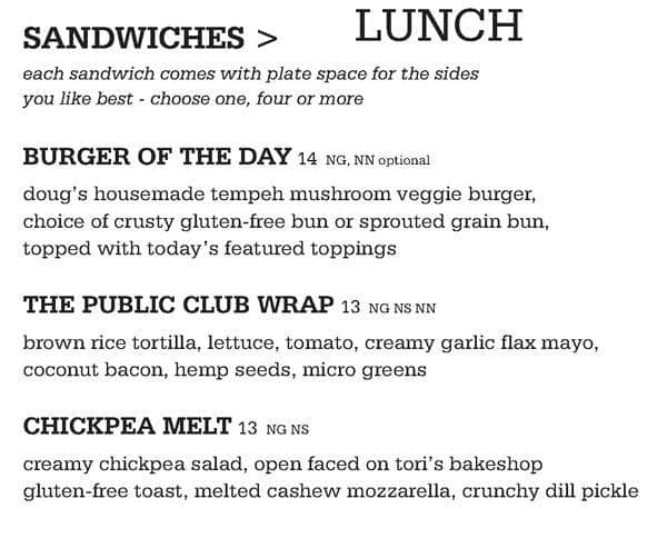 Menu of Doug’s Public Kitchen photo2