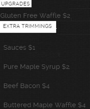 Menu of The Dirty Bird photo6