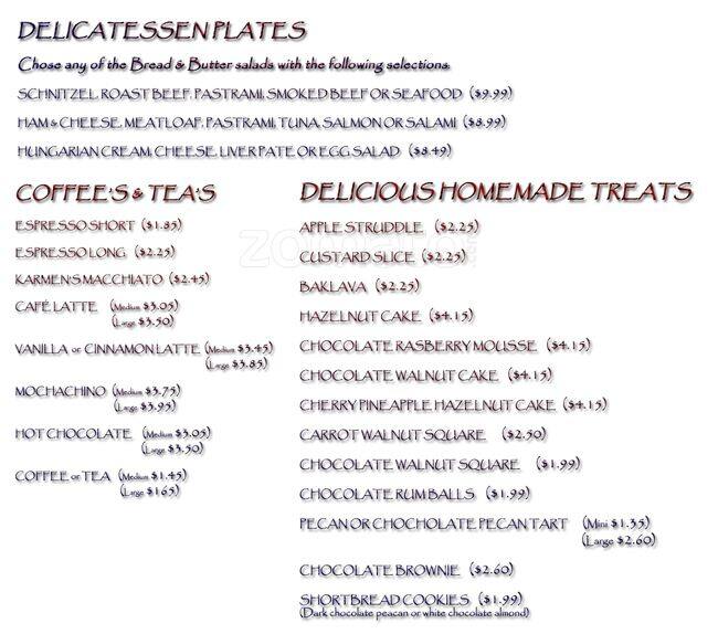 Menu of Bread & Butter photo8