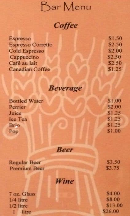 Menu of Nancy Trattoria photo3