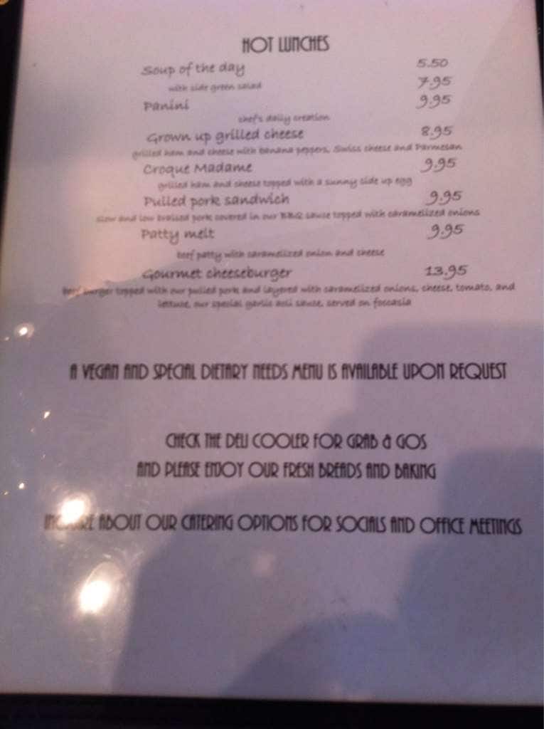 Menu of Cherries Breakfast Bistro photo5