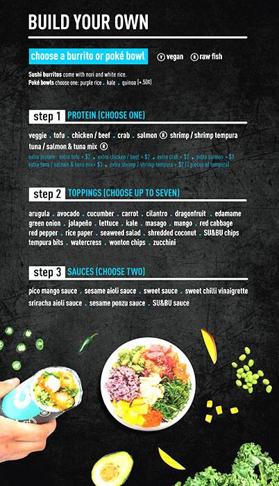 Menu of SU&BU photo3