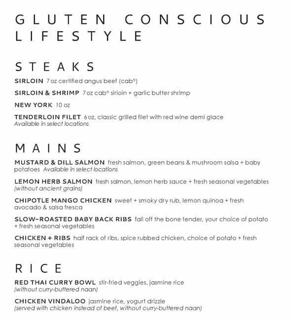 Menu of Moxie’s Grill & Bar photo8