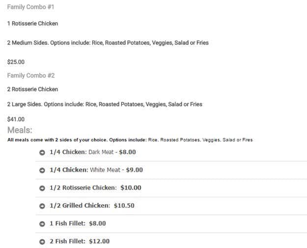 Menu of Churrasqueira Nova Esperanca photo3