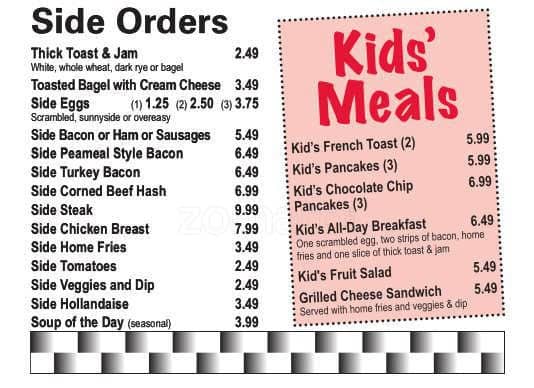 Menu of Sunset Grill photo5