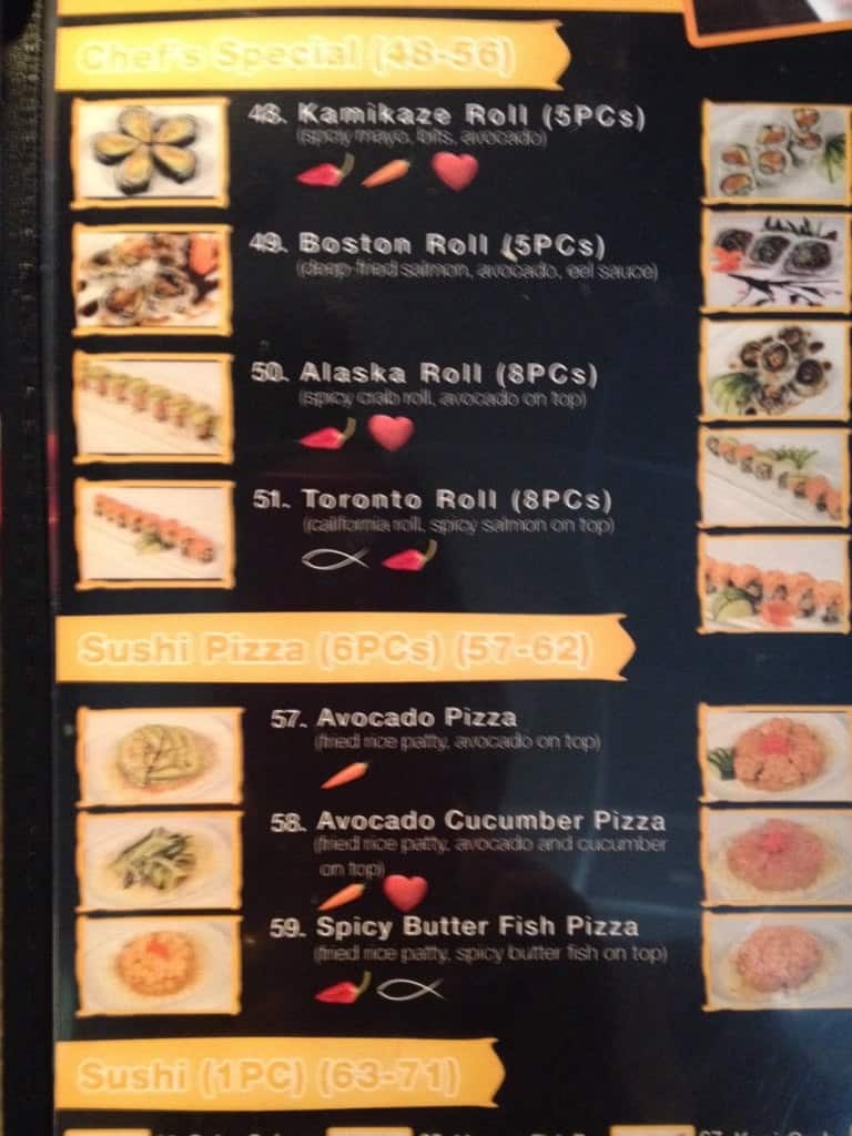 Menu of Tokyo House photo11