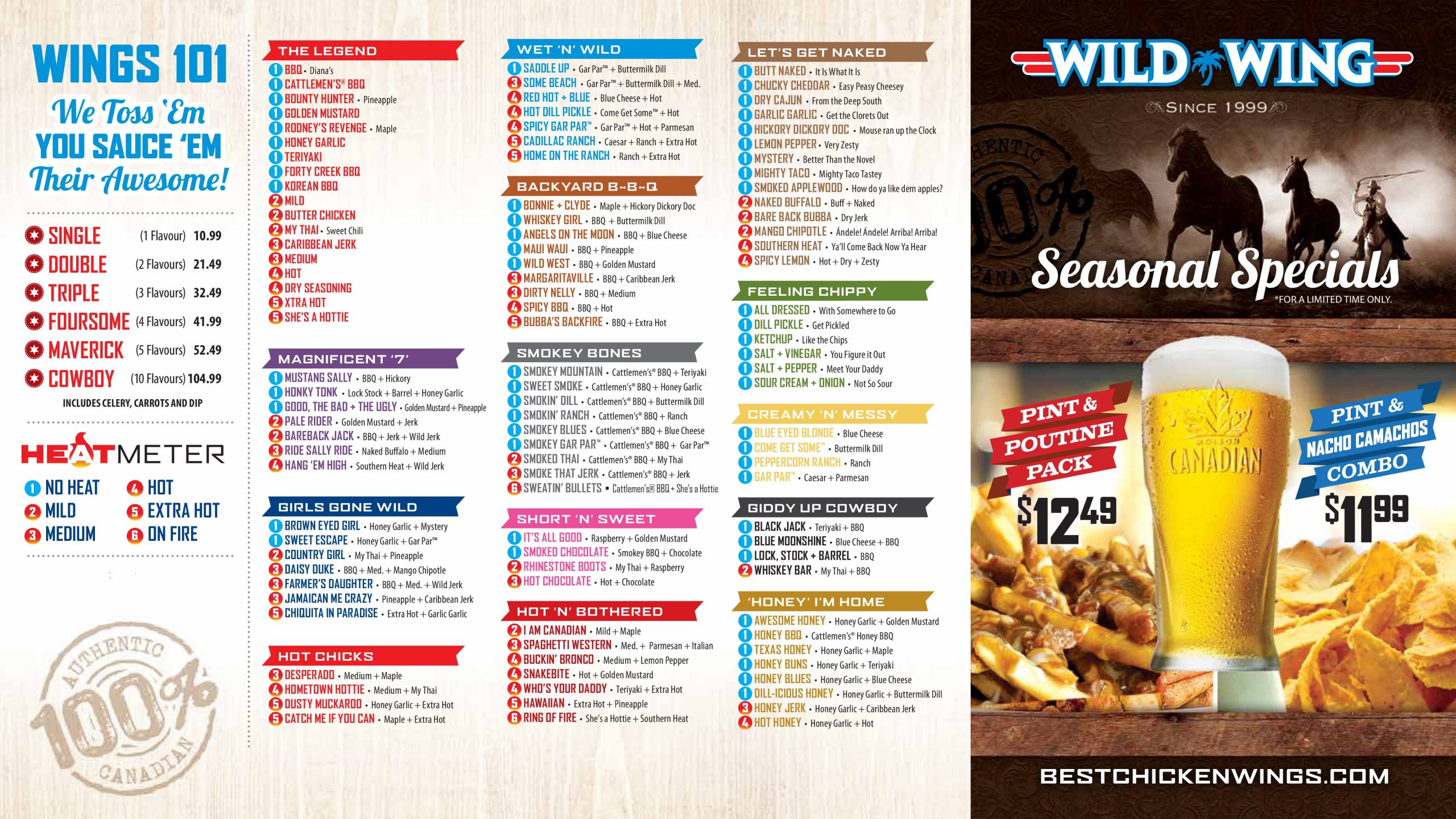 Menu of Wild Wing photo3