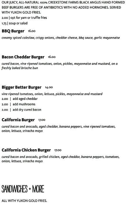 Menu of Earls photo8